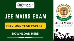 The simplest solution to download JEE MAINS Previous year question paper