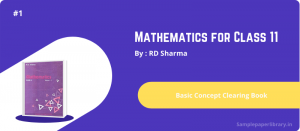 RD Sharma 11th Class Math's Book for JEE Mains And Advanced