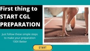 How to START SSC CGL PREPARATION