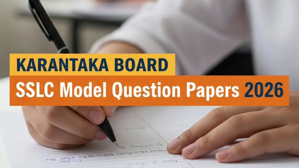 sslc model question paper 2026